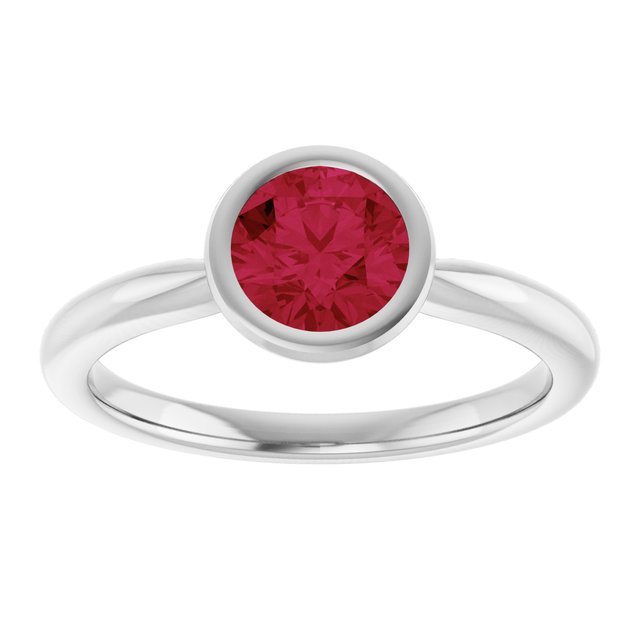 Lab-Grown Ruby | Round | 6mm