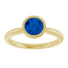 Lab-Grown Blue Sapphire | Round | 6mm