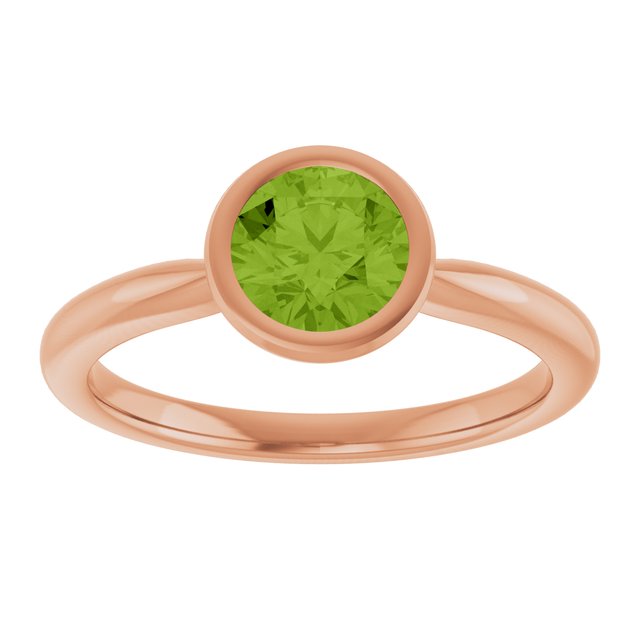 Natural Peridot | Round | 6mm