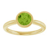 Natural Peridot | Round | 6mm
