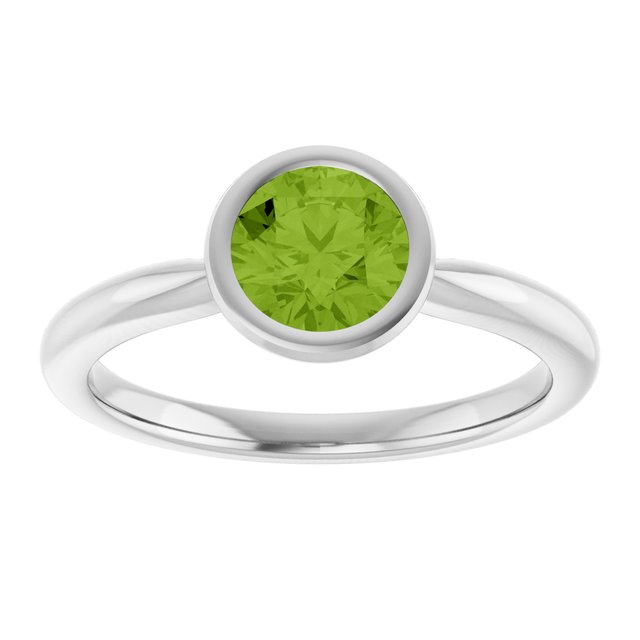 Natural Peridot | Round | 6mm
