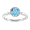 Natural Sky Blue Topaz | Round | 6mm