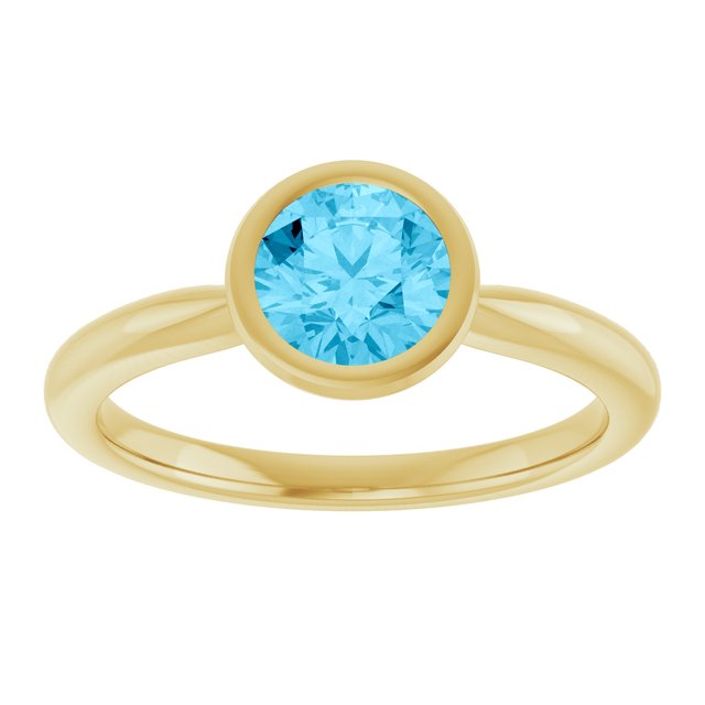 Natural Aquamarine | Round | 6mm