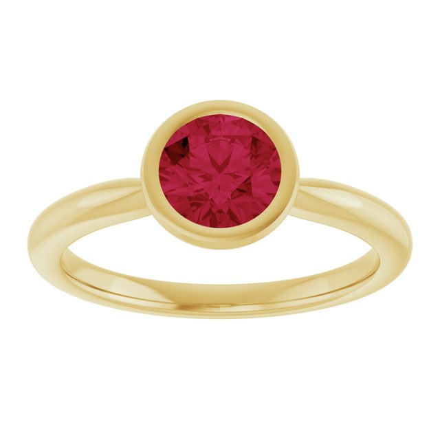 Lab-Grown Ruby | Round | 6mm