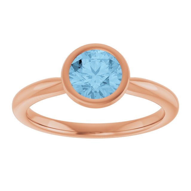 Natural Sky Blue Topaz | Round | 6mm
