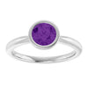 Natural Amethyst | Round | 6mm