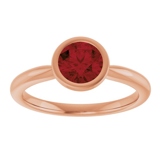 Natural Mozambique Garnet | Round | 6mm