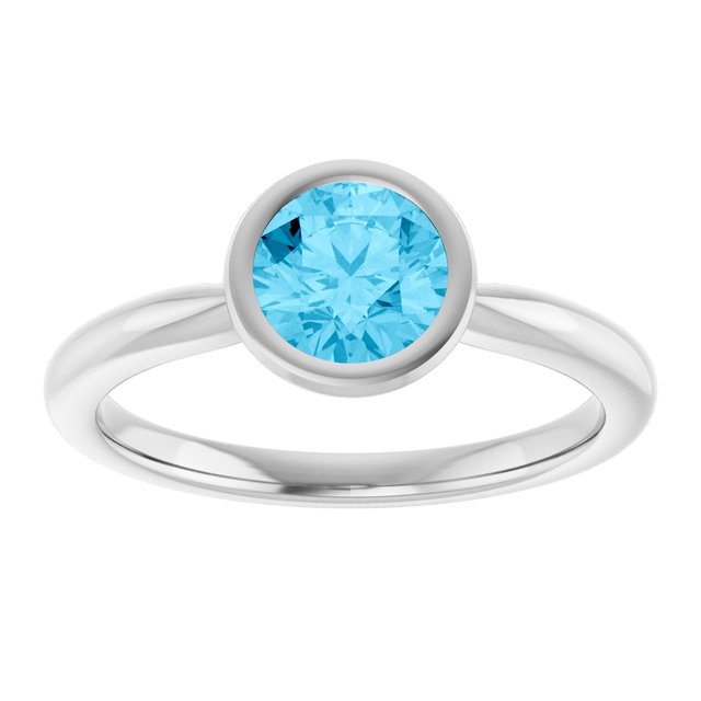 Natural Aquamarine | Round | 6mm