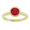 Lab-Grown Ruby | Round | 6mm