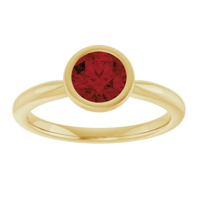 Natural Mozambique Garnet | Round | 6mm