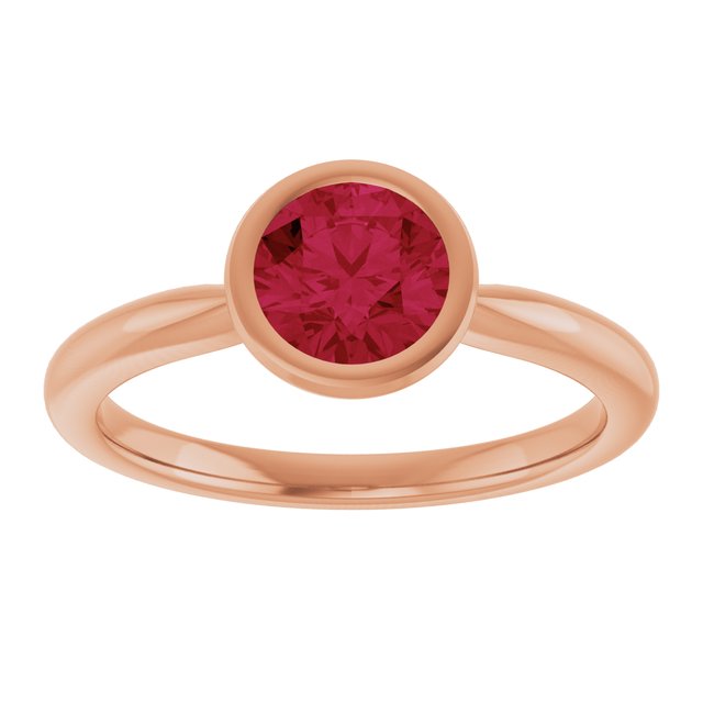 Lab-Grown Ruby | Round | 6mm