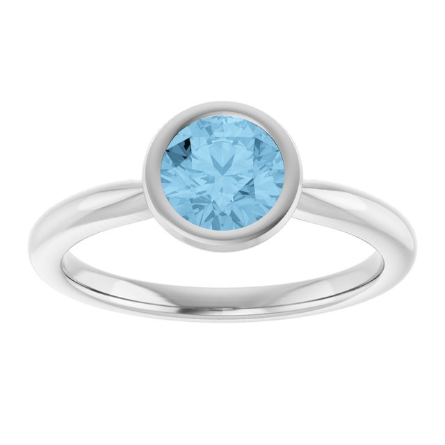 Natural Sky Blue Topaz | Round | 6mm
