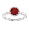 Natural Mozambique Garnet | Round | 6mm