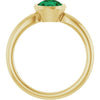 Lab-Grown Emerald | Round | 6mm