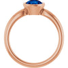 Lab-Grown Blue Sapphire | Round | 6mm
