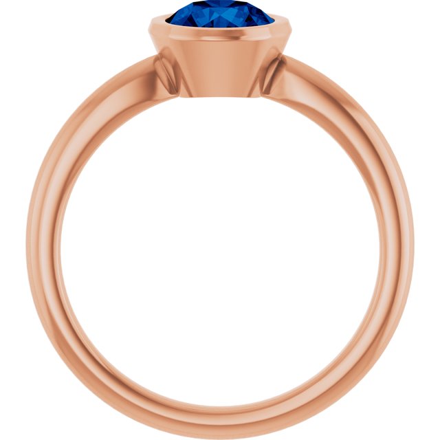 Lab-Grown Blue Sapphire | Round | 6mm