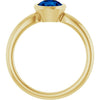 Lab-Grown Blue Sapphire | Round | 6mm