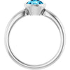 Natural Aquamarine | Round | 6mm