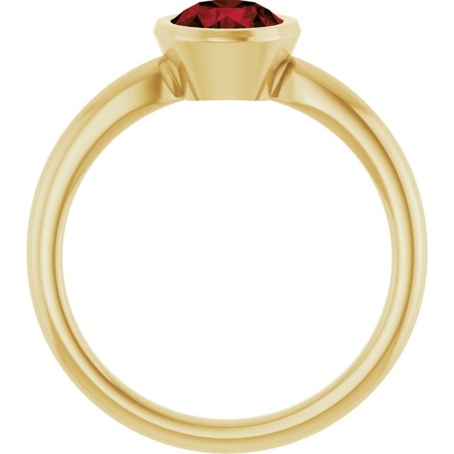 Natural Mozambique Garnet | Round | 6mm