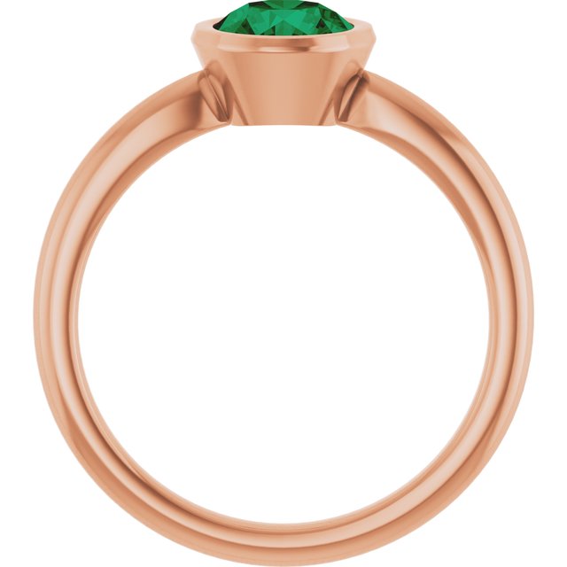 Lab-Grown Emerald | Round | 6mm