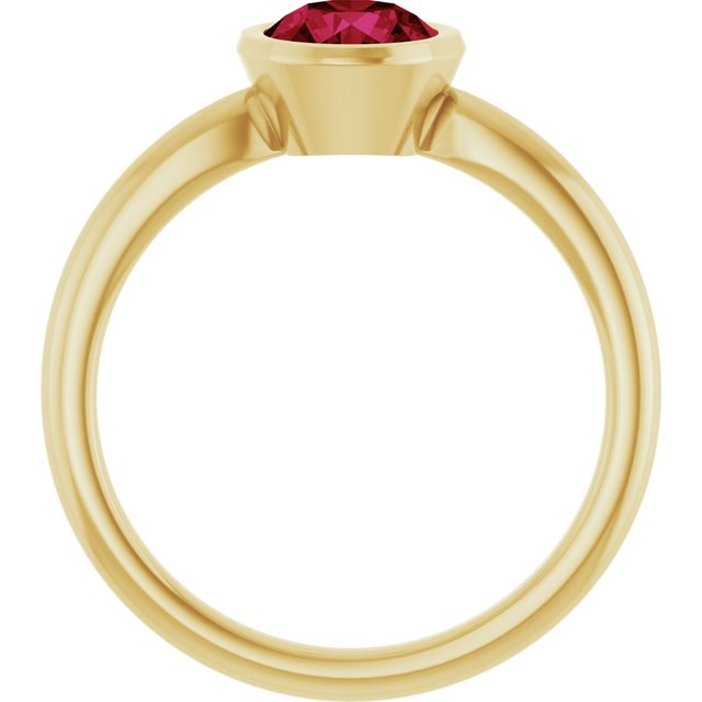 Lab-Grown Ruby | Round | 6mm