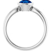 Lab-Grown Blue Sapphire | Round | 6mm