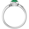 Lab-Grown Emerald | Round | 6mm