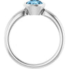 Natural Sky Blue Topaz | Round | 6mm