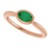 Lab-Grown Emerald | Oval | 6 x 4mm