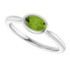 Natural Peridot | Oval | 6 x 4mm