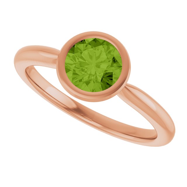 Natural Peridot | Round | 6mm