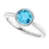 Natural Aquamarine | Round | 6mm