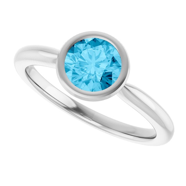 Natural Aquamarine | Round | 6mm