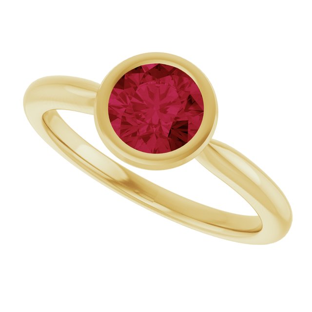 Lab-Grown Ruby | Round | 6mm
