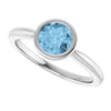 Natural Sky Blue Topaz | Round | 6mm