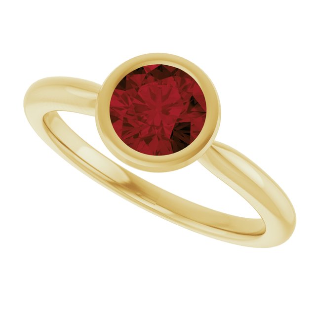 Natural Mozambique Garnet | Round | 6mm