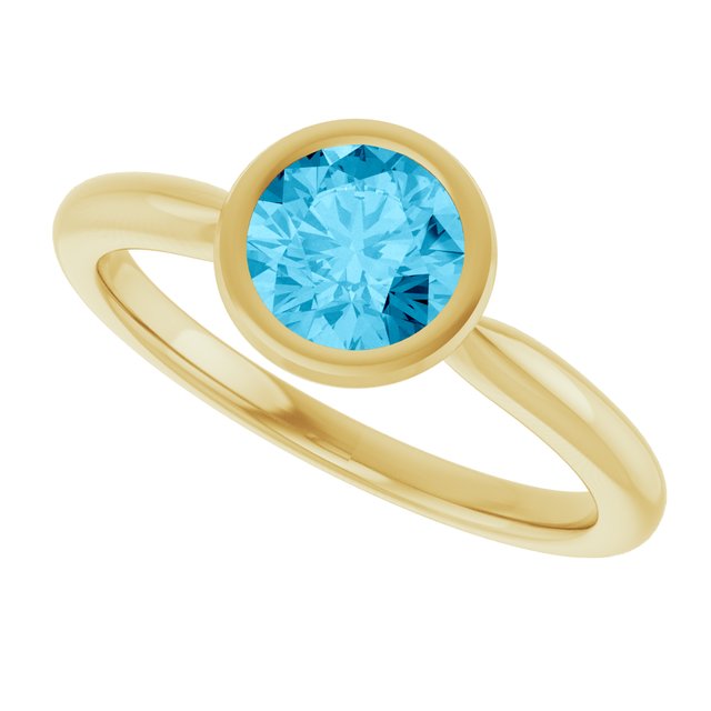 Natural Aquamarine | Round | 6mm