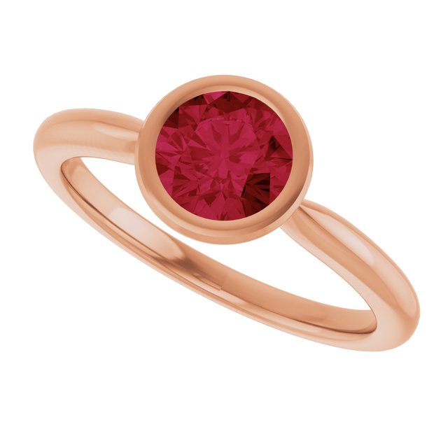 Lab-Grown Ruby | Round | 6mm