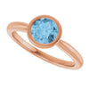 Natural Sky Blue Topaz | Round | 6mm