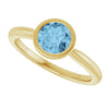 Natural Sky Blue Topaz | Round | 6mm