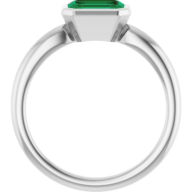 Lab-Grown Emerald | Emerald | 7 x 5mm