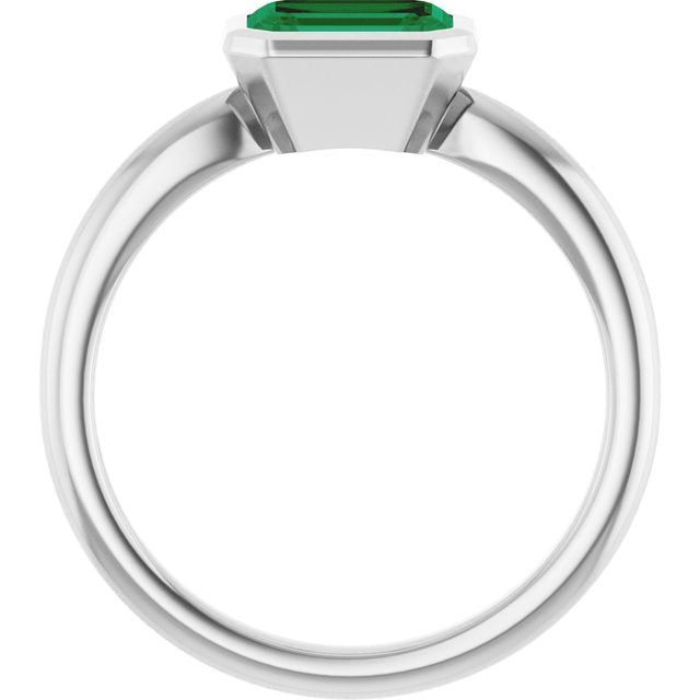 Lab-Grown Emerald | Emerald | 7 x 5mm