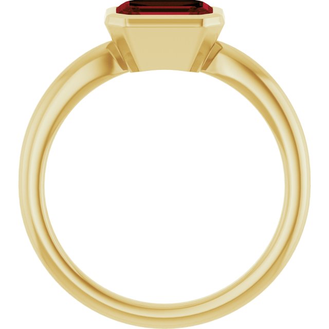 Natural Mozambique Garnet | Emerald | 7 x 5mm