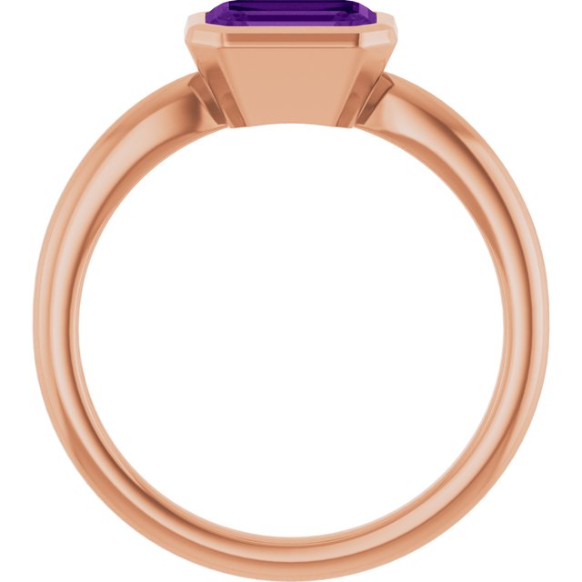 Natural Amethyst | Emerald | 7 x 5mm