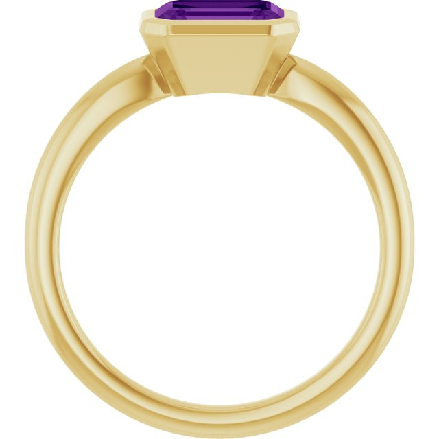 Natural Amethyst | Emerald | 7 x 5mm