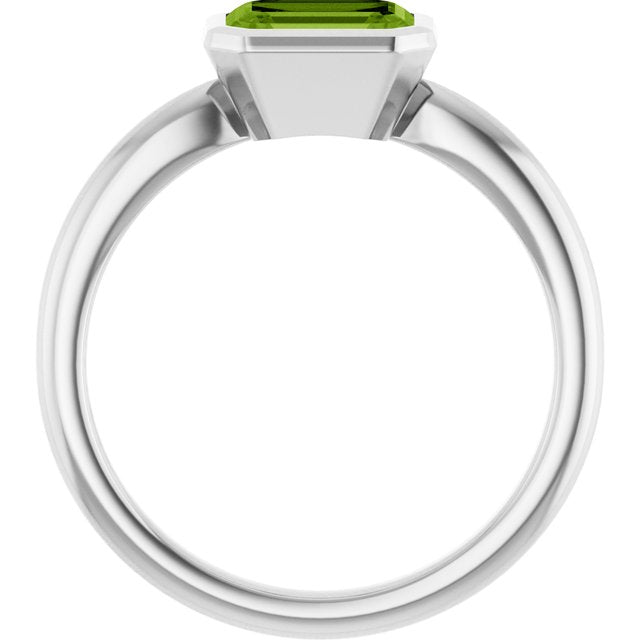 Natural Peridot | Emerald | 7 x 5mm