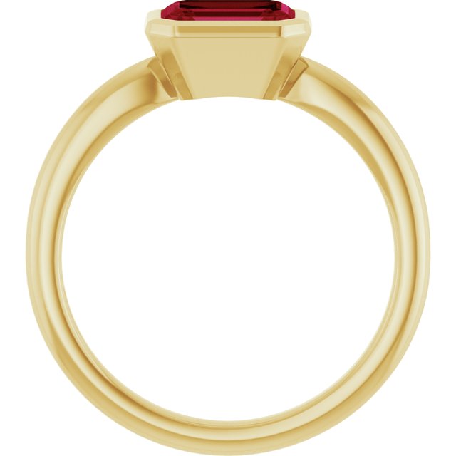 Lab-Grown Ruby | Emerald | 7 x 5mm