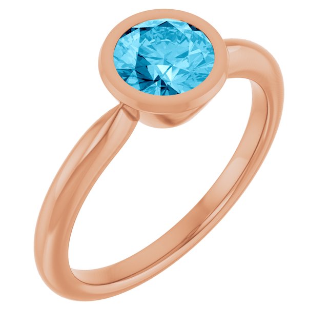 Natural Aquamarine | Round | 6mm