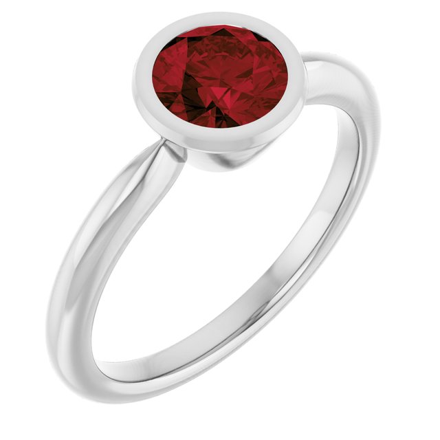Natural Mozambique Garnet | Round | 6mm
