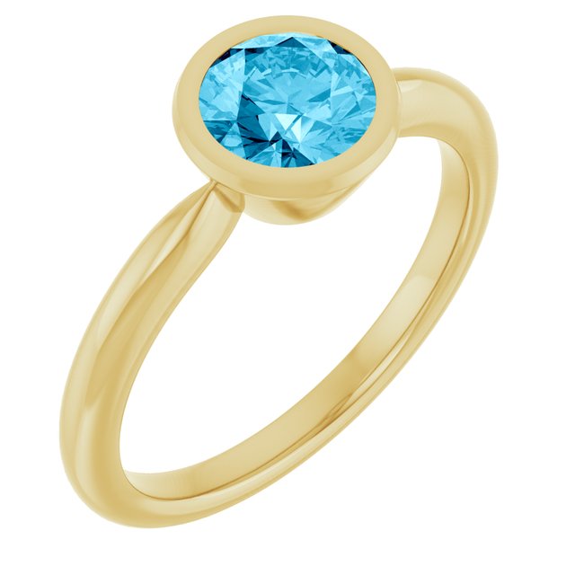 Natural Aquamarine | Round | 6mm